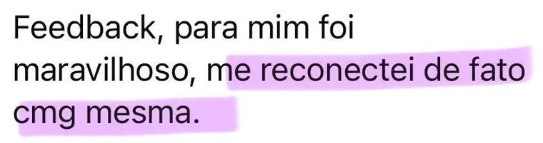 Depoimento de participante de uma edição anterior, acervo original 4